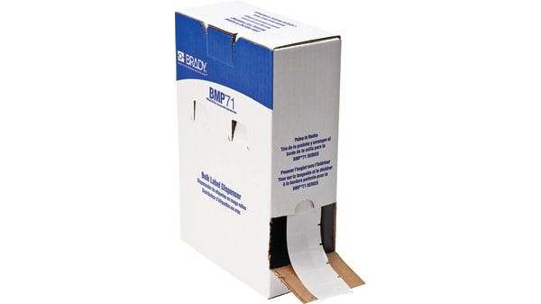 Brady Self-Laminating Cable Label Self Laminating Label, For Use With  BMP61, BMP71, M611, TLS 2200, TLS-PC LINK