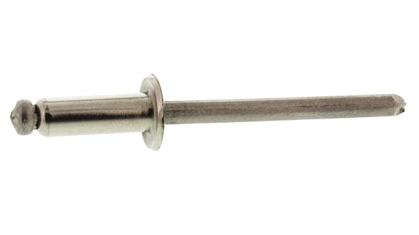 Ssd66ssbs 14mm Plain Stainless Steel Blind Rivet 4 8mm Diameter 6 4 9 5 Mm Thickness Rs Components