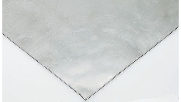 Sofs068000200xxsqua5057720 Klinger Graphite 500 X 500mm 2mm Thick Graphite Gasket Sheet Nickel Foil Reinforced Rs Components