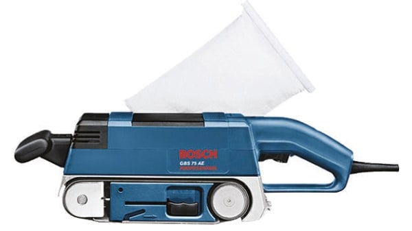 Gbs75ae Bosch Gbs 75ae 75 X 533mm Corded Belt Sander Type F Schuko Plug Rs Components