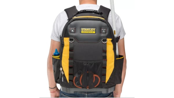 1 95 611 Bolso Para Herramientas Stanley Nylon Cierre De Cremallera 360mm X 270mm X 460mm Rs Components