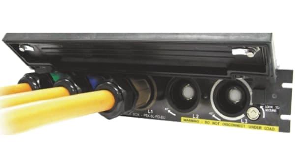 Pbx Sl Ps Eu 660 Connecteur De Puissance Intensif 1p 660 0a 1 5 Kv Ip2x Ip67 Montage Panneau Veam Powerlock Rs Components