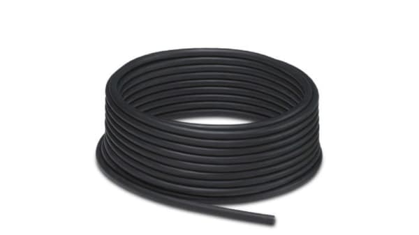Phoenix Contact Sacb 6x0 34 2x0 75 50 Pur Data Cable 8 Cores 0 34 Mm 0 75 Mm Unscreened 50m Black Polyurethane Rs