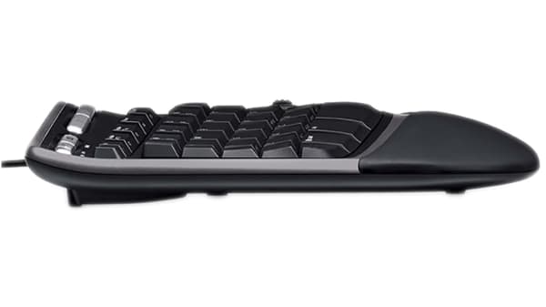 B2m Microsoft Keyboard Wired Usb Ergonomic Qwerty Uk Black Rs Components