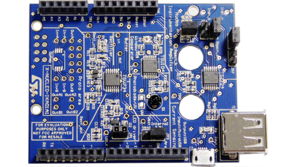 X Nucleo Ika01a1 Stマイクロ 開発 評価ボード X Nucleo Tsz124 Rs Components