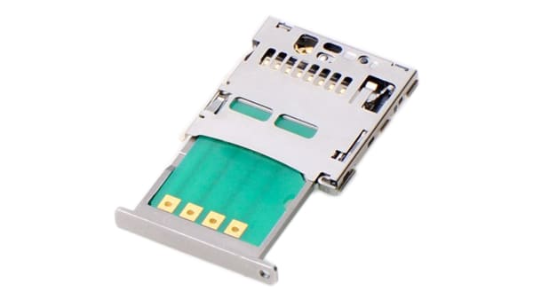 02 Molex Right Angle Surface Mount Micro Sd Card Connector With Solder Termination Rs Components