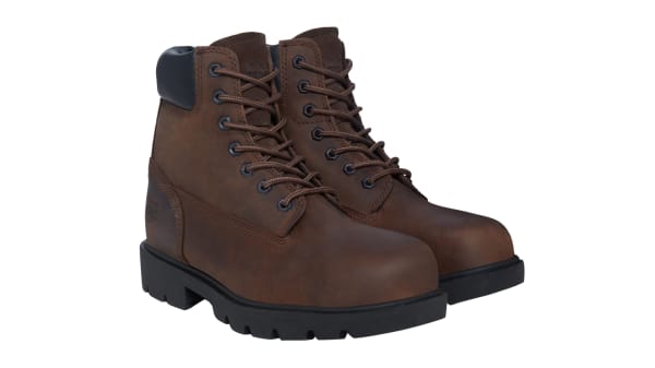tan steel toe cap boots