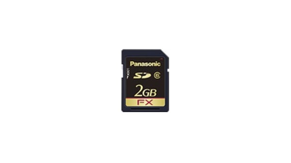 Panasonic Sdカードsd 容量 2 Gb Slcrp Sdf02gsw0 Rs Components