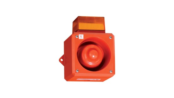 Yl50 N50 G Rf Wr Clifford Snell Yl50 Sounder Beacon 110db Green Led 230 V Ac Ip65 Rs Components
