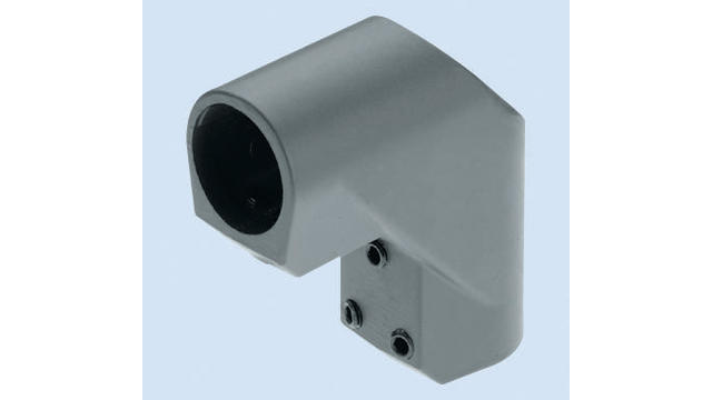 Rose 90° Connector, Connecting Component, Strut Profile 48 mm, Groove Size 48 mm, Round Tube Size 48 mm | 49497100