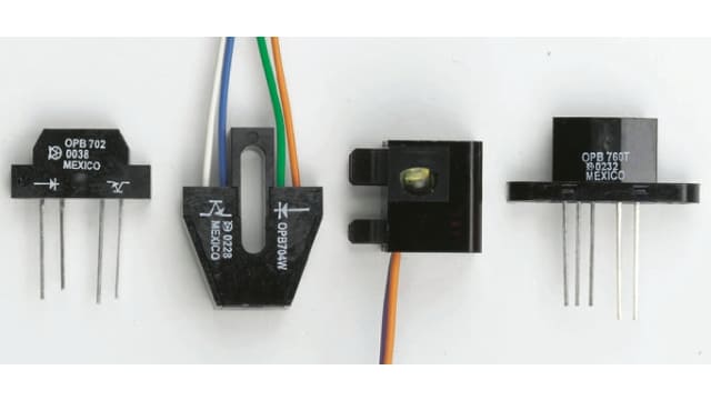 OPB702 Optek Reflective Sensor Through Hole Reflective Optical Sensor, Transistor Output 1-Channel, Side-Looking package | OPB702