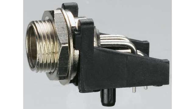 Switchcraft Surface XLR Connector, Right Angle, 125 V Male, 3 Way, Tin Plating | TRA3M