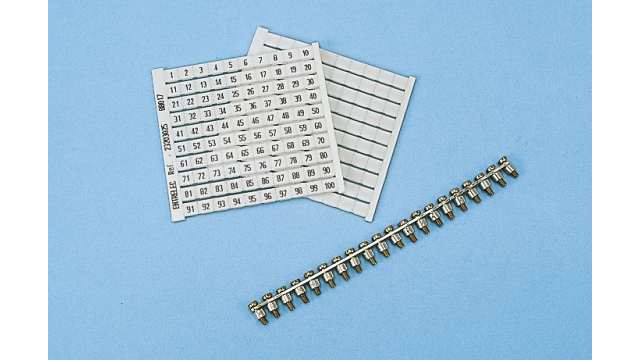 ABB, RC Marker Card for use with Terminal Block | 1SNA232030R2500