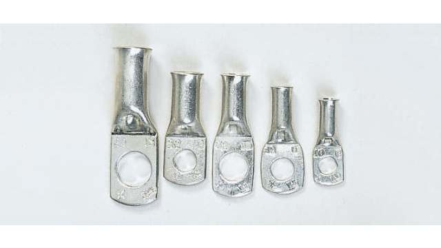 TE Connectivity, XCT Uninsulated Ring Terminal, 4 mm Stud Size 16 AWG 15 AWG Wire Size, Grey | 710972-1