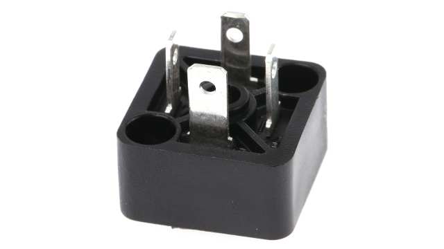 Hirschmann GSSA 3P+E DIN 43650 C, Male Solenoid Valve Connector, 250 V ac/dc Voltage | 933116100 GSSA 300