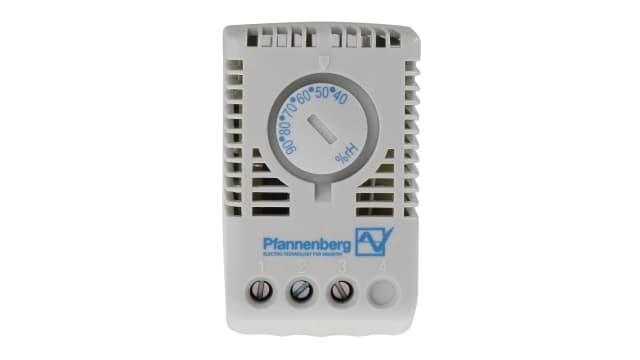 Pfannenberg 40 %RH CO Humidistat 90 %RH, 250 V ac, 24 V ac | 17207000000