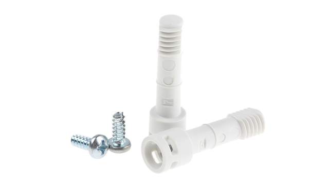 Fibox Polyamide Screw Set for Use with 1912 Base Tempo Enclosure | MBS HH SCREW SET GREY
