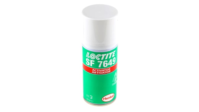 Loctite Green Loctite 7649 Aerosol Adhesive Activator for use with Retaining, Threadlocker, Gasketing, Thread Sealant, | 142379