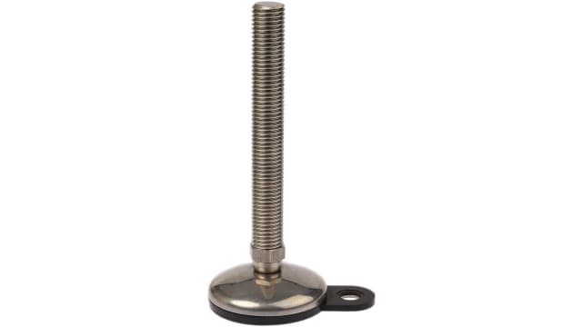 Nu-Tech Engineering M20 75 mm Dia. Adjustable Foot, Stainless Steel, 750 kg Static Load Capacity 3.5 ° Tilt Angle | A205/005