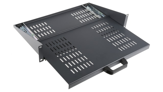 CAMDENBOSS Graphite Cantilever Shelf, 2 U, 10kg Load, 446 mm x 900 mm | CAXCTT280