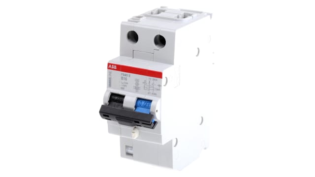 ABB FS401 RCCB, 16A, 1+N Pole, 30mA, Type B | 2CCL562111E0165 - FS401E-B16/0.03