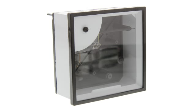 HOBUT DIN Range Analogue Panel Ammeter 100 A AC, 92 mm x 92 mm, Class 1.5 Moving Iron | D96MIS5A/2-001 NO DIAL