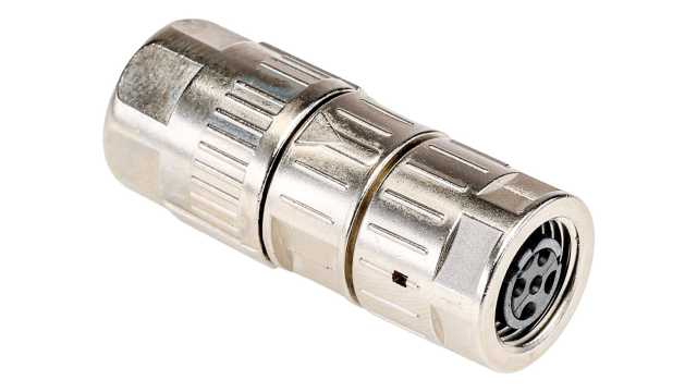 HARTING Circular Connector, 4 Contacts, Rear, Female, IP65 | 21038812405