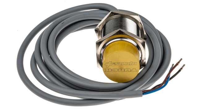 Turck Inductive Threaded Barrel Proximity Sensor, M30, 30 mm Detection, PNP NO, 10 → 30 V dc | NI30U-M30-AP6X
