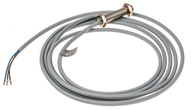 Turck Inductive Threaded Barrel Proximity Sensor, M8, 2 mm Detection, PNP NO, 10 → 30 V dc | BI2U-EG08-AP6X