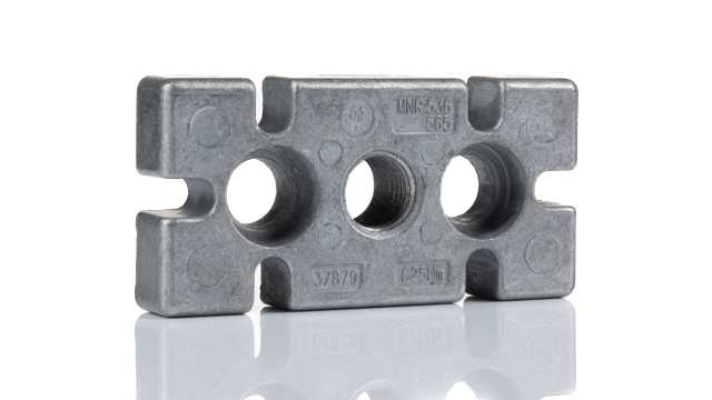 Bosch Rexroth M16 Levelling Foot Plate, Connecting Component, Strut Profile 45 mm, Groove Size 8 to 10 mm² | 3842536564