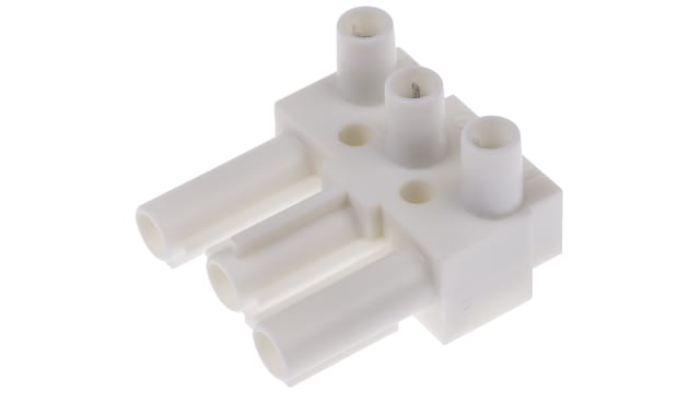 Wieland ST18 Series Cable Connector Male Screw, 3-Pole, 16A, IP20 | 93.032.3350.0