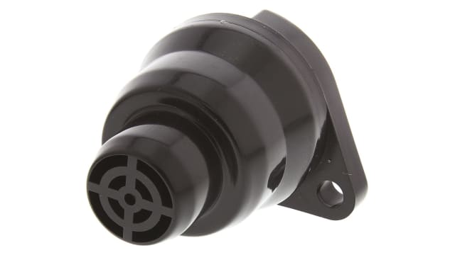 Moflash AE30M Series Panel Mount Buzzer, 12 V dc, 75dB at 1 m, IP34, DC, Single-Tone | AE30M-TT-01