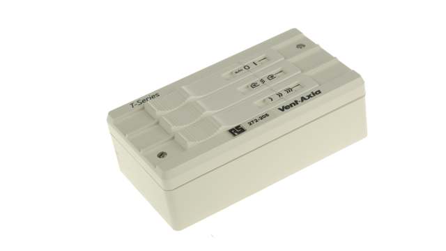 Vent-Axia T Series Fan Speed Controller for Use with T-Series Fans, 6 A Max 240 V, 3 Speeds | W361119