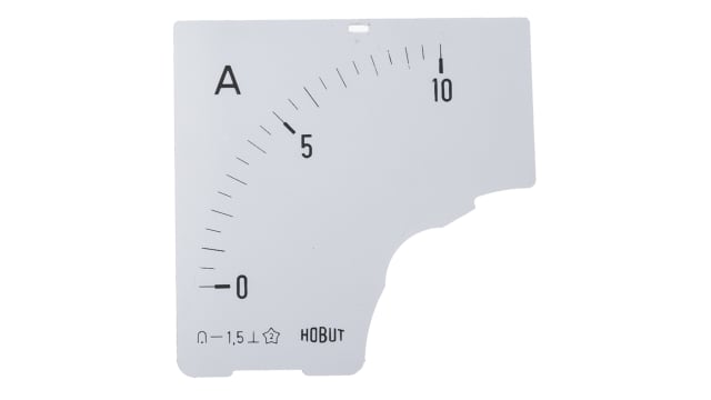 HOBUT Meter Scale For Use With  Ammeter | D72MC DIAL 0/10A