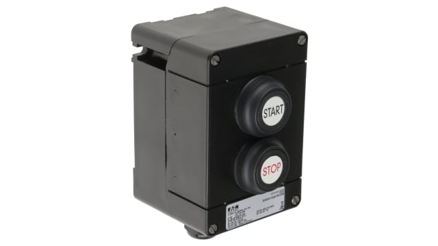 Eaton Push Button Control Station, 2 Cutouts, IP67, IP65 | GHG4118201R1308