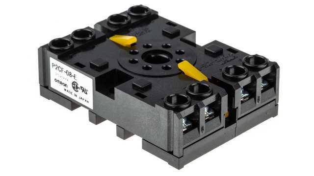 Omron Socket For Use With  H3CR-F Series, H3CR-G Series, H3CR-A Series, H3CR-H Series | P2CF-08-E