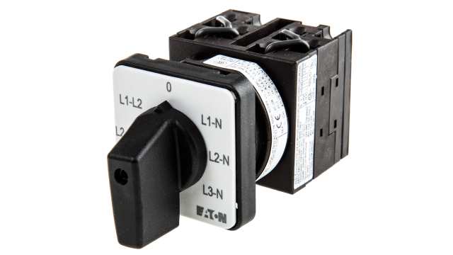 Eaton Voltmeter Cam Switch, 20A | 78819010 T0-3-8007/E/EZ-P1(RS332-228)
