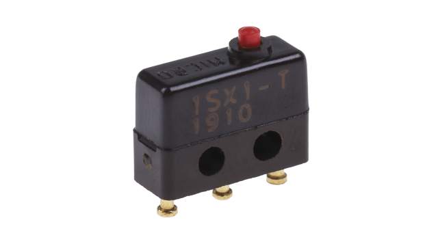 Honeywell Button Subminiature Micro Switch, Solder Terminal, 7 A at 250 V ac, SPDT | 1SX1-T