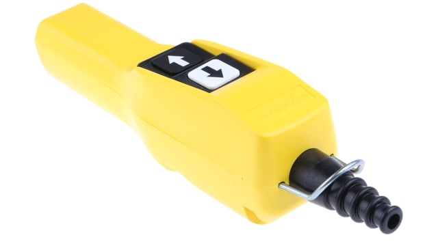 Schneider Electric 2 NO/2 NC Push Button Pendant Station Yellow Polypropylene | XACA215