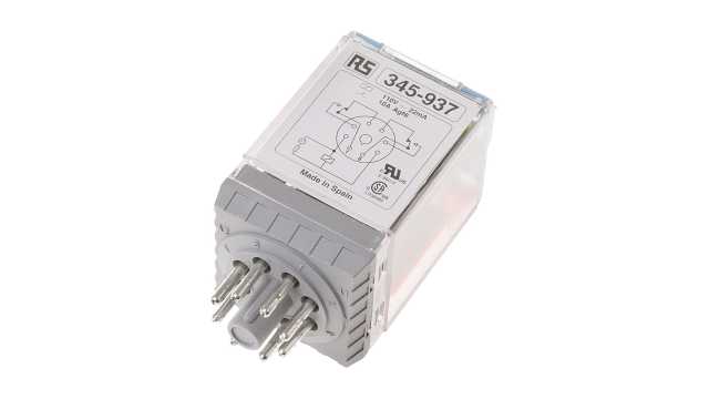 Releco Plug In Power Relay, 115V ac Coil, 10A Switching Current, DPDT | C2-A20X / AC 115V