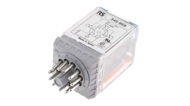 Releco Plug In Power Relay, 12V dc Coil, 10A Switching Current, 3PDT | C3-A30X / DC 12 V