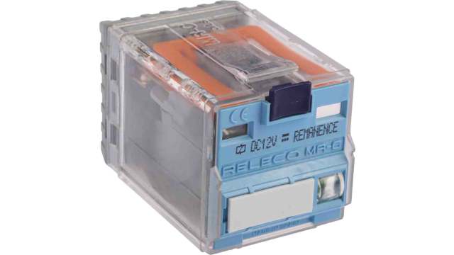 Releco Plug In Latching Power Relay, 12V dc Coil, 10A Switching Current, DPDT | C3-R20 / DC 12 V