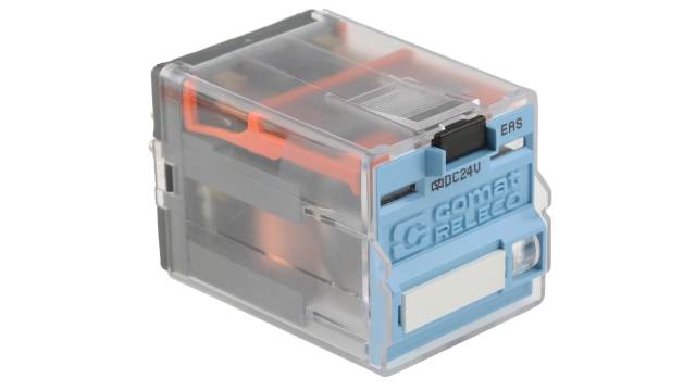 Releco Plug In Latching Power Relay, 24V dc Coil, 10A Switching Current, DPDT | C3-R20 / DC 24 V