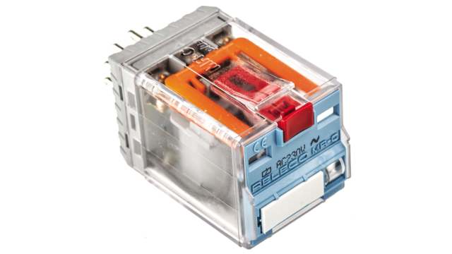 Releco Plug In Power Relay, 230V ac Coil, 10A Switching Current, 3PDT | C3-A30X-230VAC