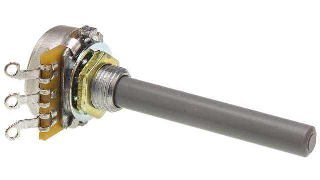 TE Connectivity 23 22kΩ Rotary Potentiometer 1-Gang Panel Mount, 23ESA223MMF50N | 23ESA223MMF50N