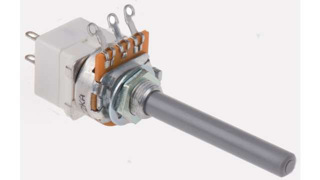 TE Connectivity 23 22kΩ Rotary Potentiometer 1-Gang Panel Mount, 1624207-2 | 1624207-2