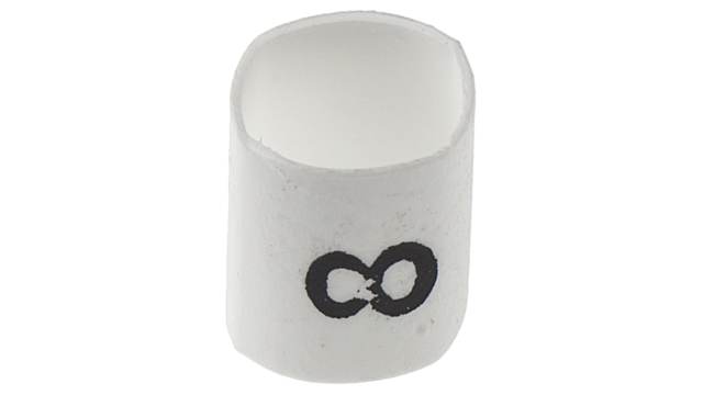 TE Connectivity TRSA Cable Marker, White, Pre-printed "8", 3 mm Cable, 1 mm Cable, TRSA-1019/C/1/8 | TRSA-1019/C/1/8