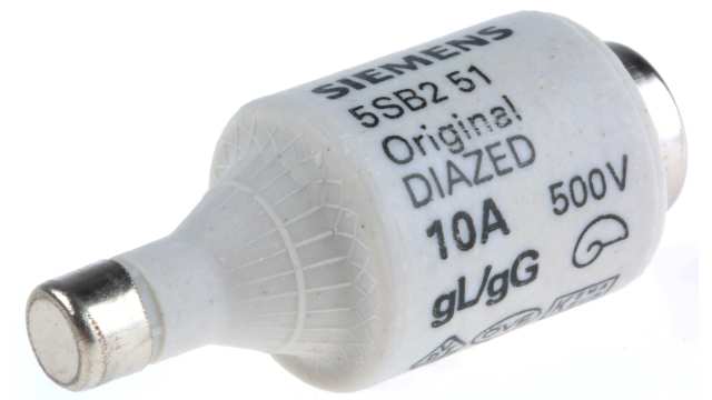 Siemens 10 A D02 Diazed Fuse, E27 Thread Size, 500 V | 5SB251