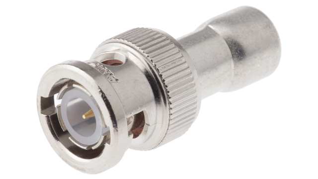 TE Connectivity 50 Ω Straight BNC BNC Connector, Cable, 1 W Average Power Rating, Coaxial | 221629-4
