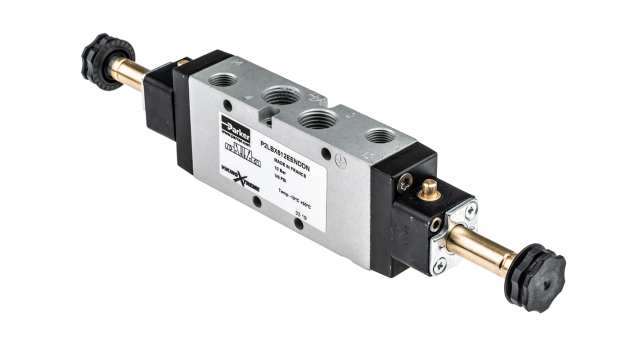 Parker 5/2 Pneumatic Solenoid Valve - Solenoid/Solenoid G 1/4 Viking Xtreme Series | P2LBX512EENDDN